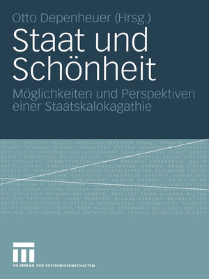 cover image of Staat und Schönheit